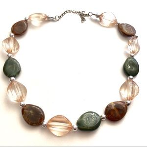 Earth tone necklace